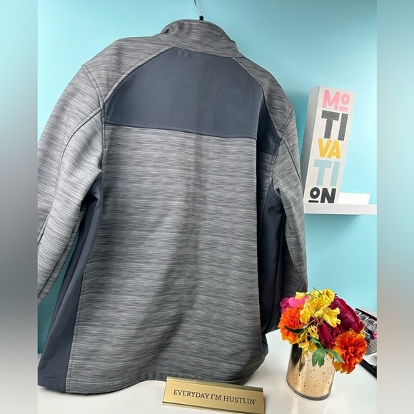 CB mens jacket, gray tones, size large, great condition - Picture 8 of 12